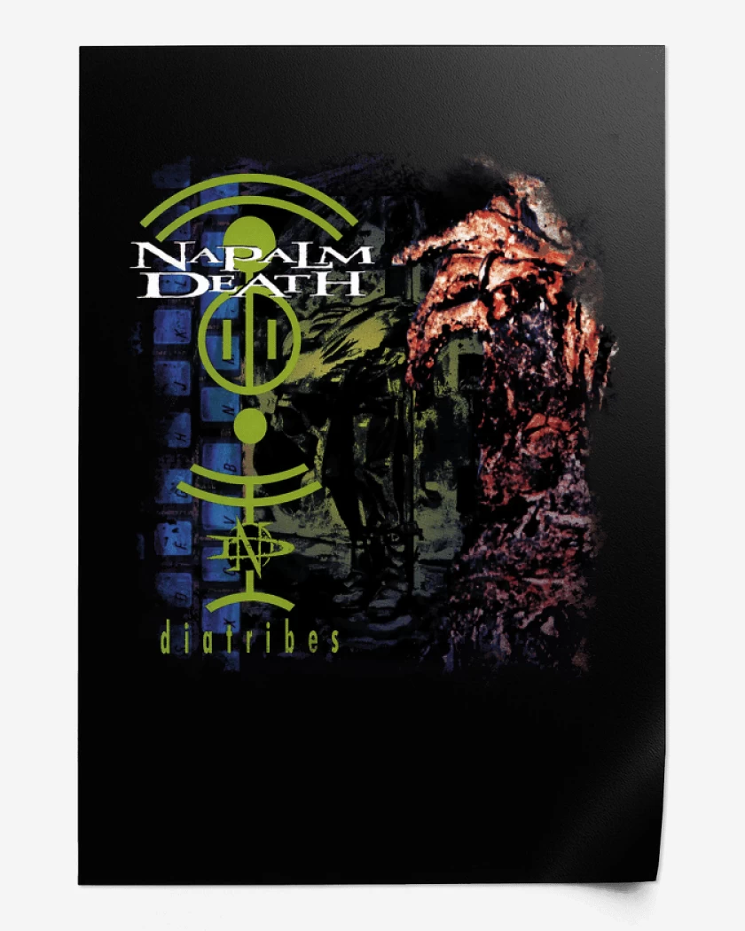 Print Napalm Death Diatribes