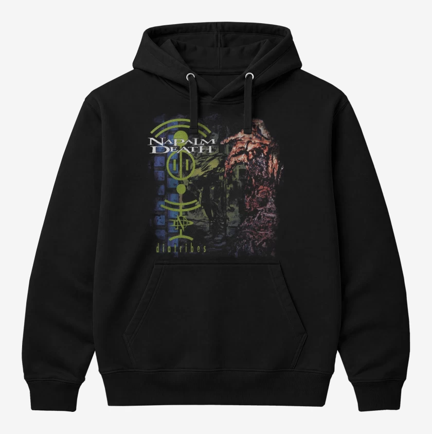 Polerón Canguro Negro de Napalm Death Diatribes
