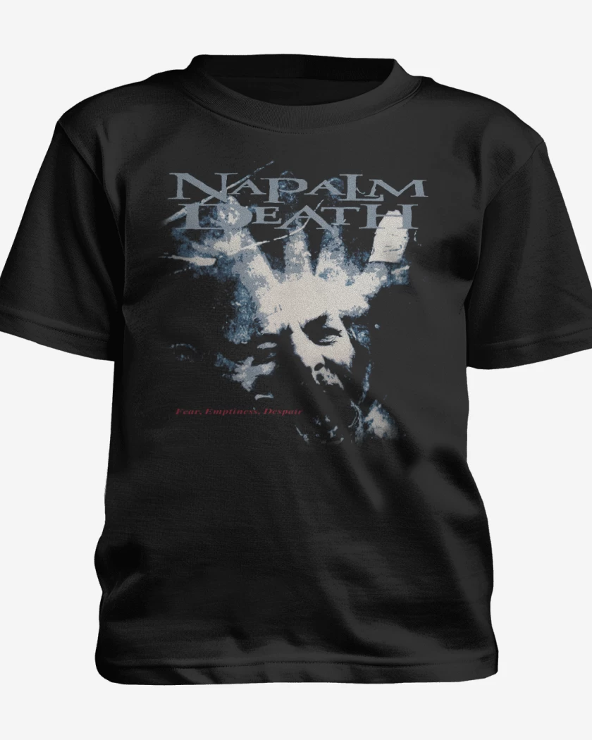Polera de niño Napalm Death Fear Emptiness Despair
