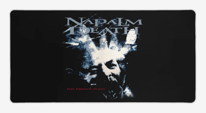 Mouse pad Gamer Napalm Death Fear Emptiness Despair