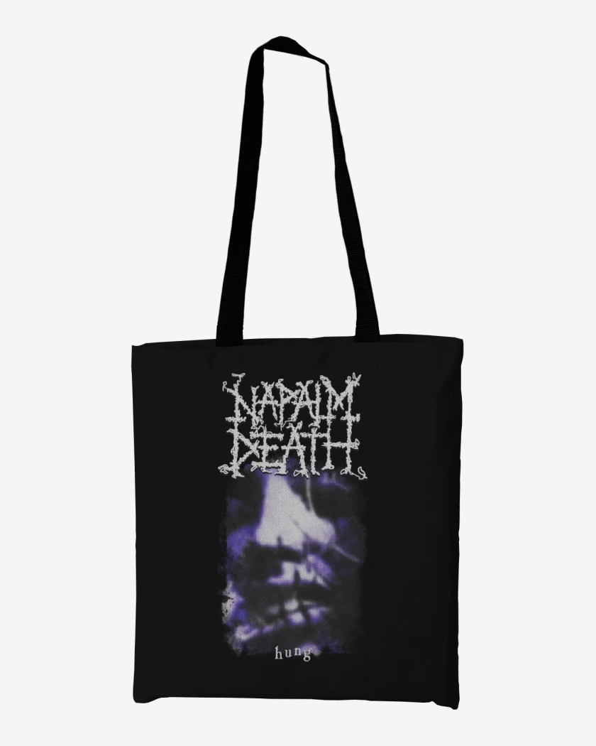 Totebag Negro de Napalm Death Hung