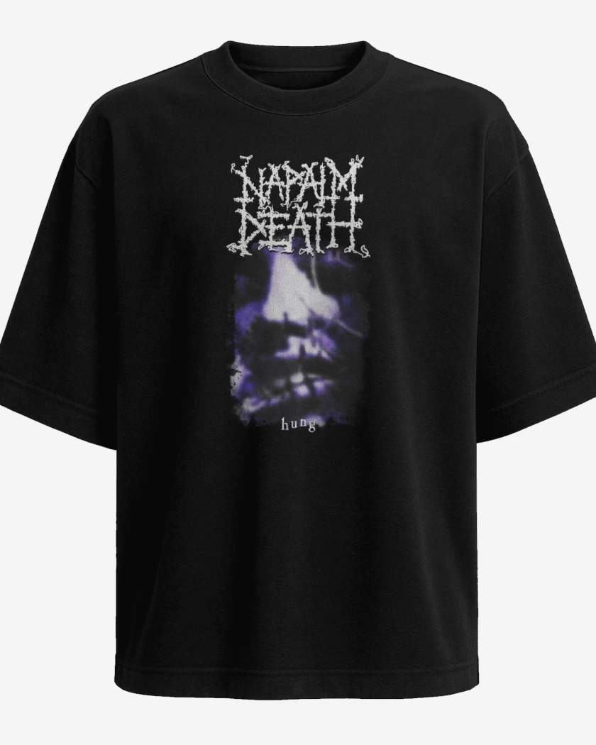Polera Oversize Napalm Death Hung