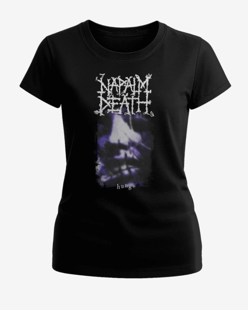 Polera de Mujer Negro de Napalm Death Hung