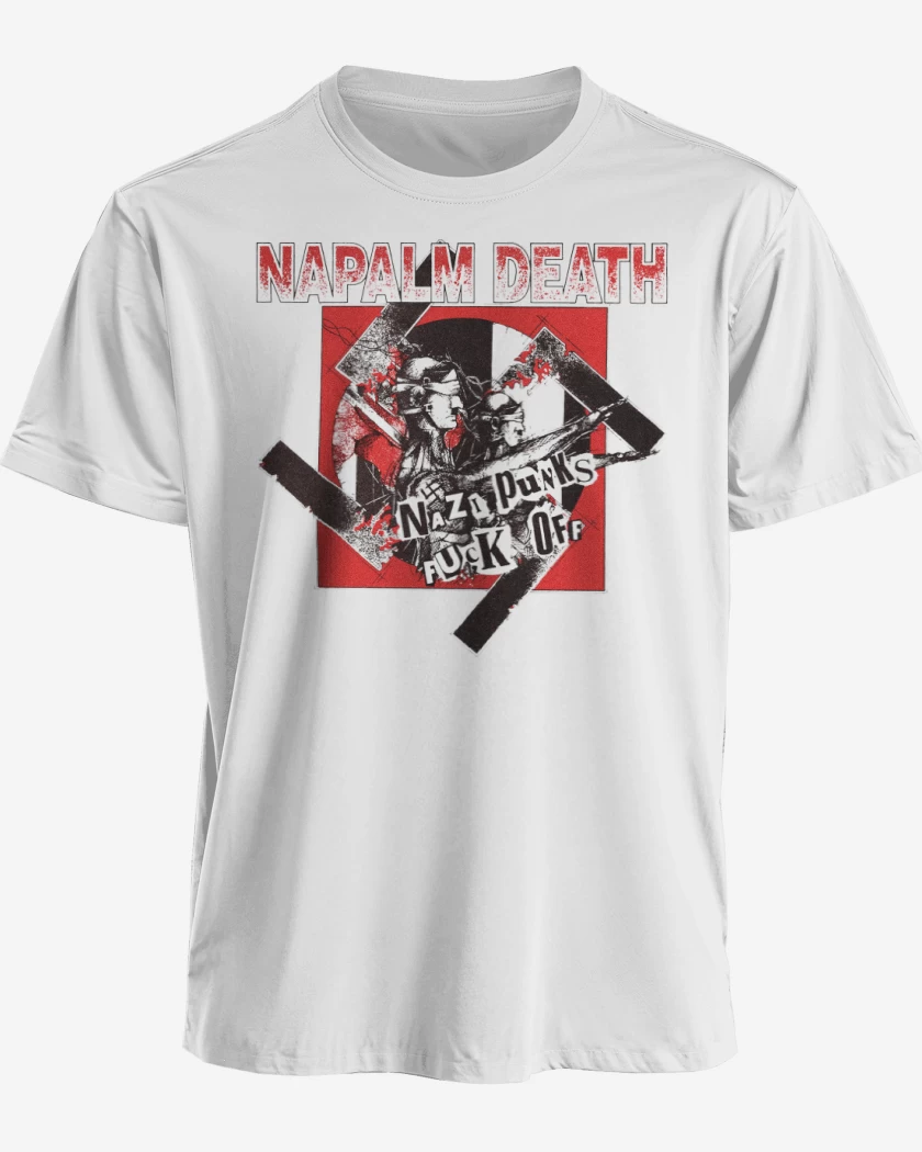 Polera Napalm Death Fuck Off
