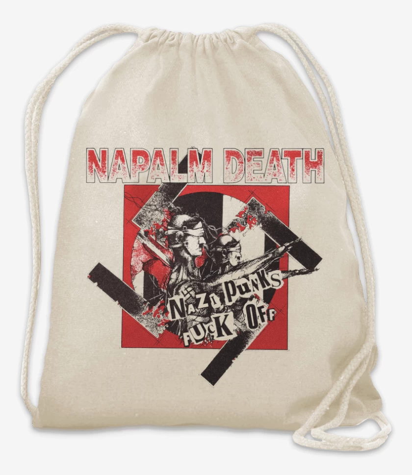 Mochila Napalm Death Fuck Off