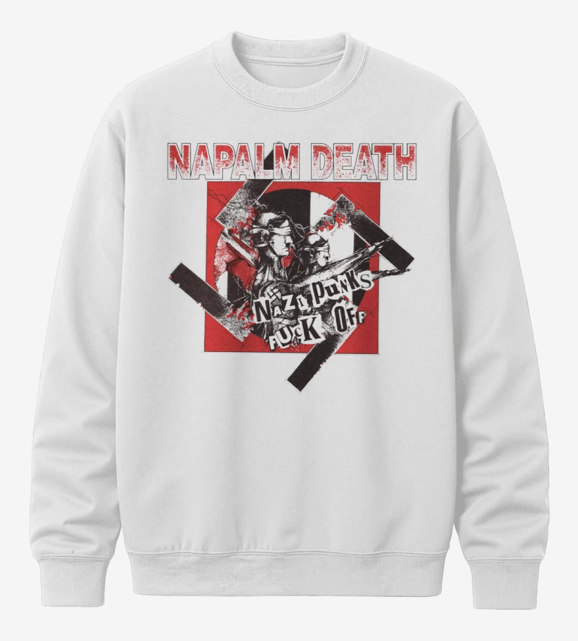 Poleron polo Napalm Death Fuck Off