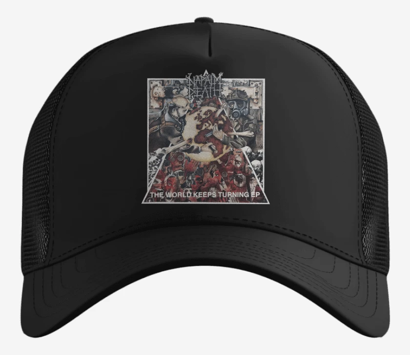 Gorro Napalm Death The World Keeps Turning