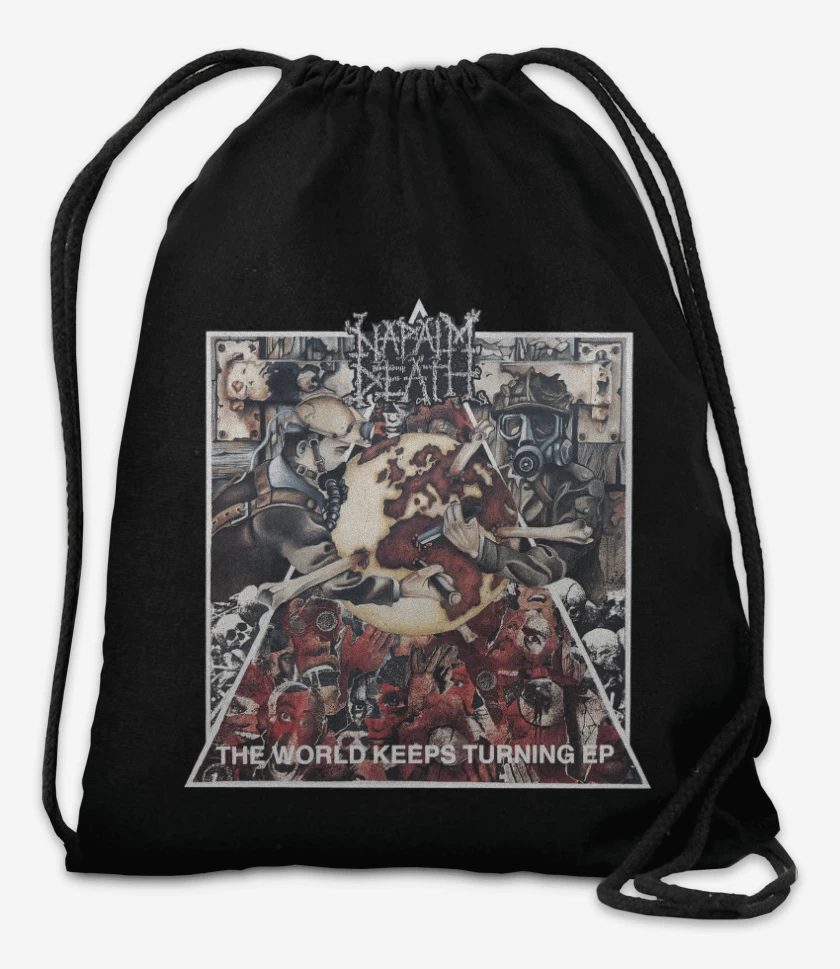 Mochila Napalm Death The World Keeps Turning