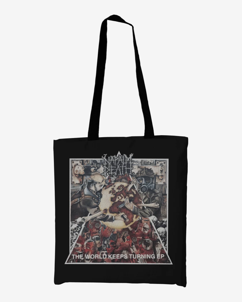 Totebag Napalm Death The World Keeps Turning