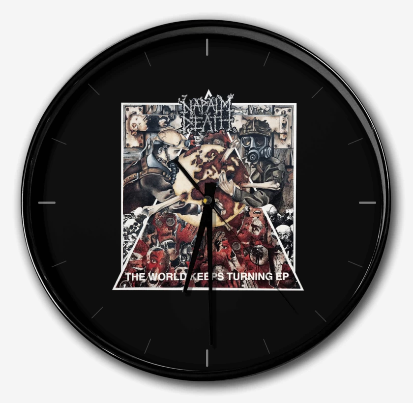 Reloj Napalm Death The World Keeps Turning