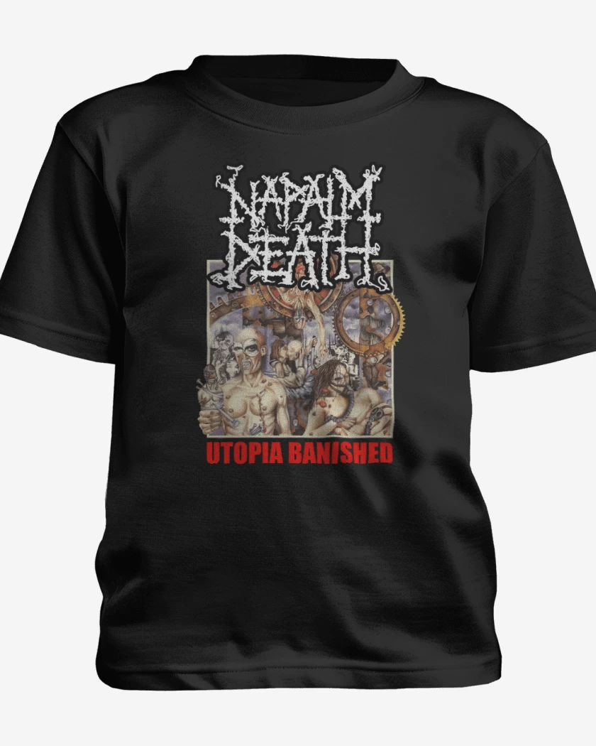 Polera de niño Napalm Death Utopia Banished