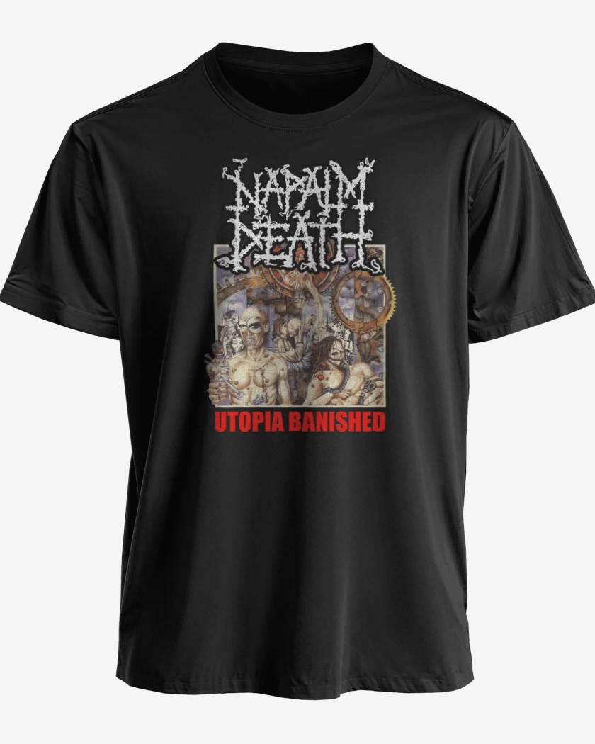 Polera Napalm Death Utopia Banished