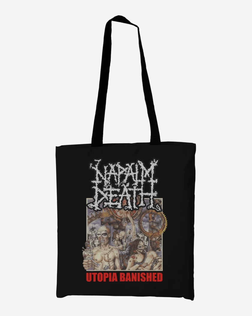 Totebag Napalm Death Utopia Banished
