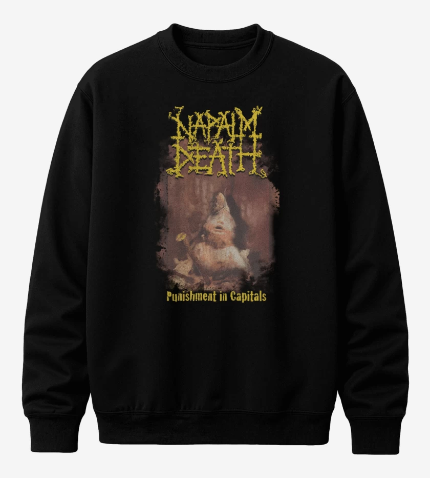 Poleron polo Napalm Death Punishment in Capitals