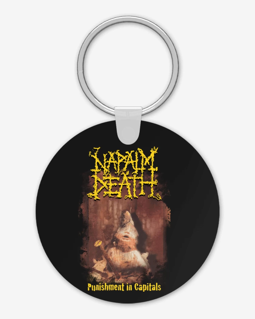 Llavero Napalm Death Punishment in Capitals