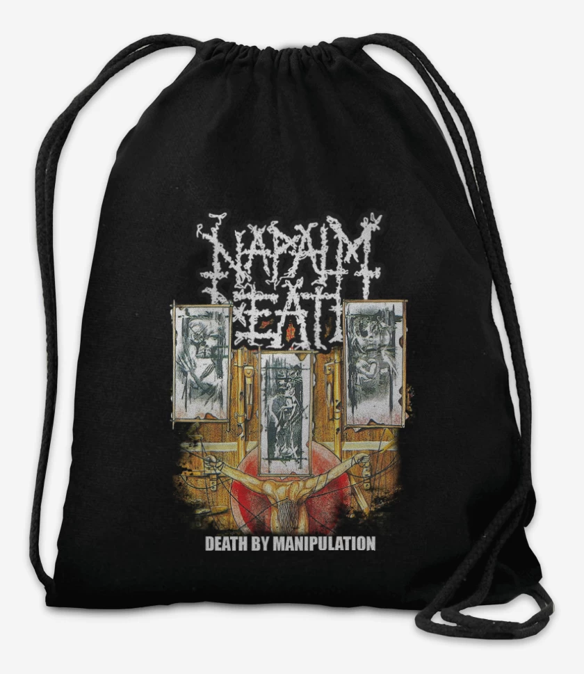Mochila Napalm Death Death by Manipulation