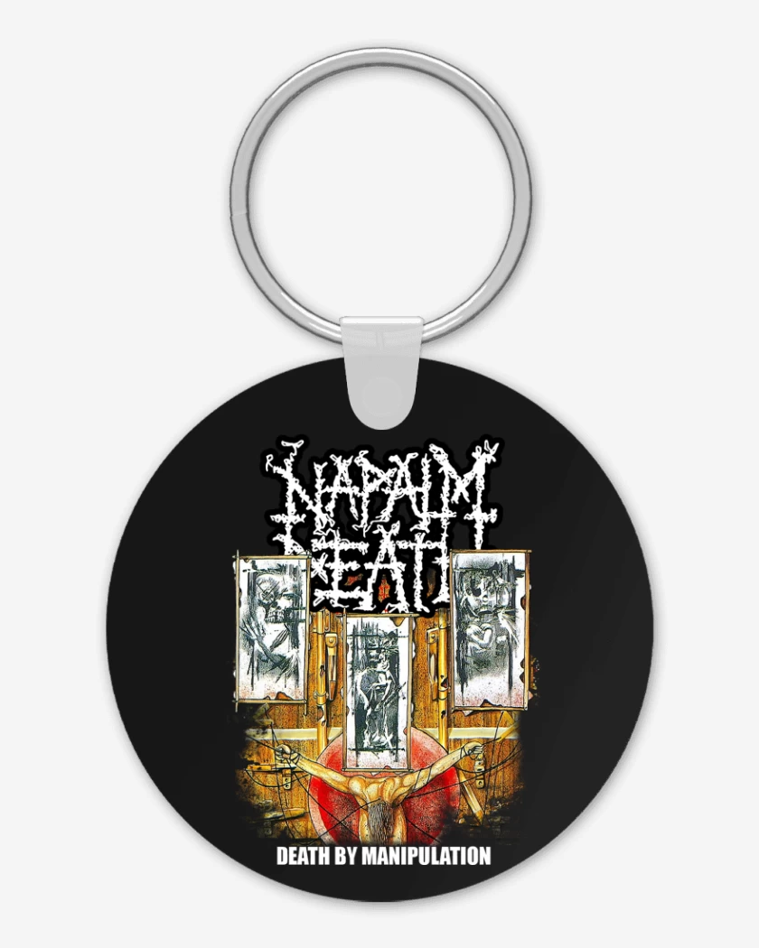 Llavero Napalm Death Death by Manipulation