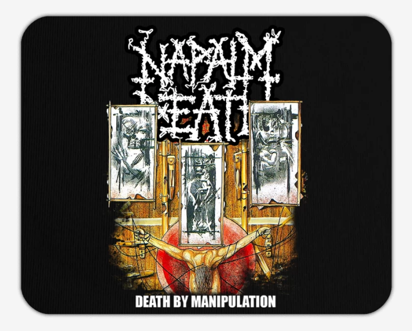 Mousepad Napalm Death Death by Manipulation
