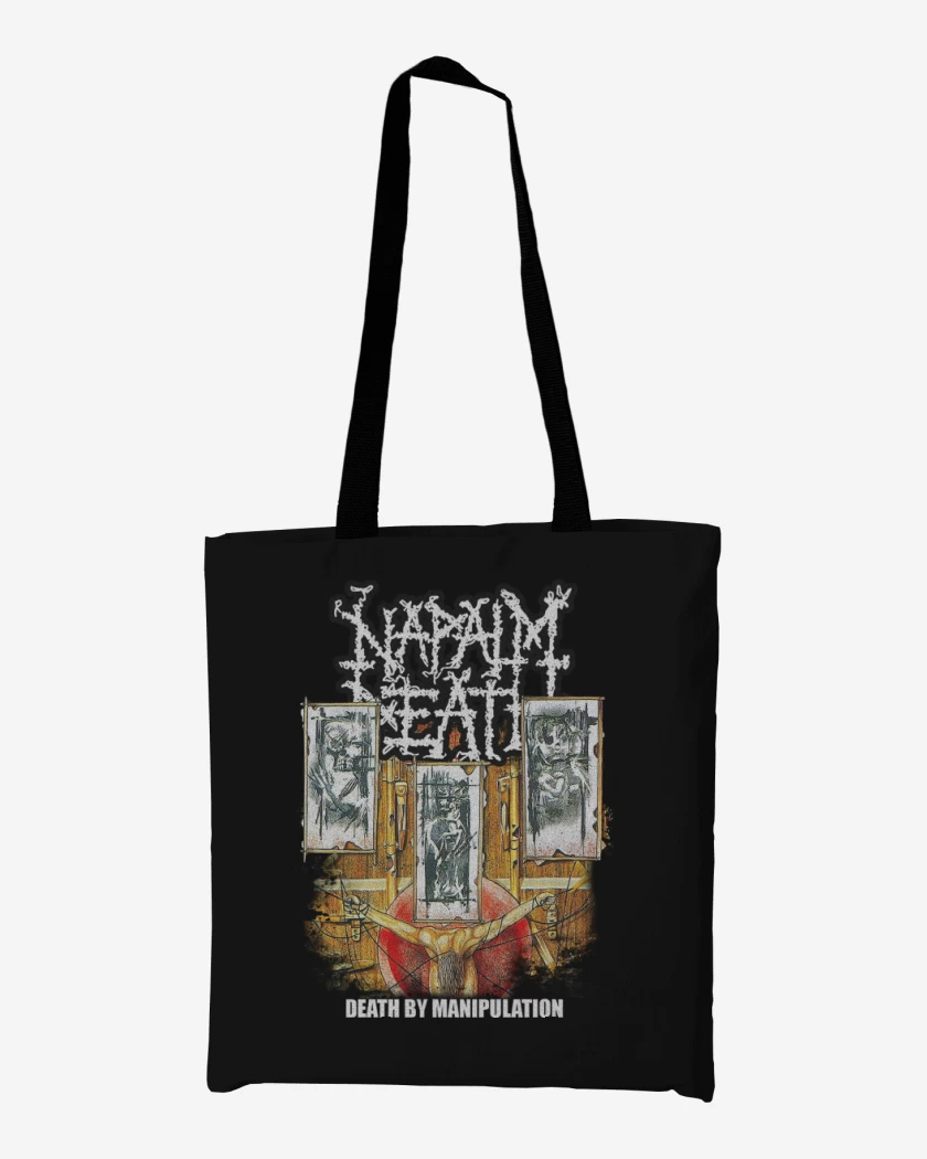 Totebag Napalm Death Death by Manipulation