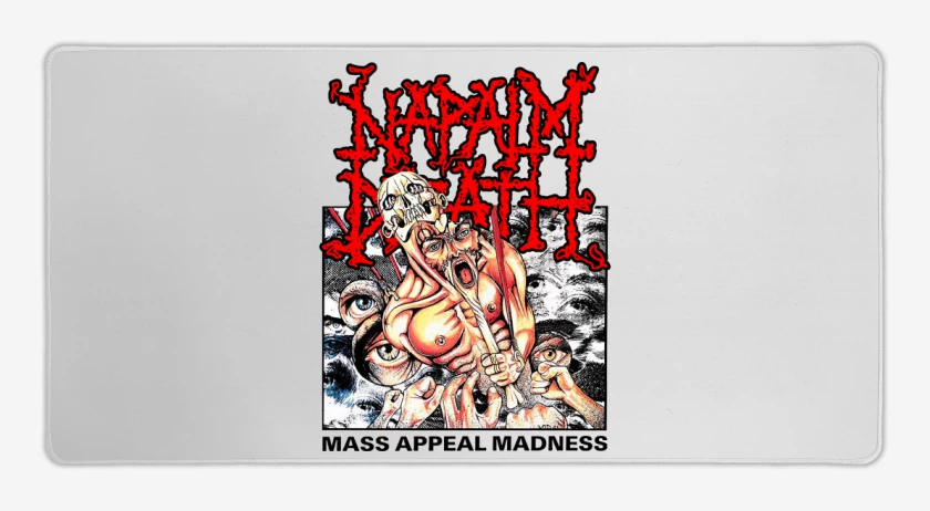 Mouse pad Gamer Napalm Death Mass Appeal Madness