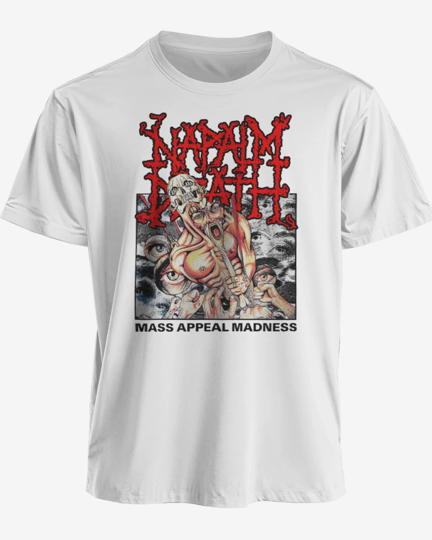 Polera Napalm Death Mass Appeal Madness