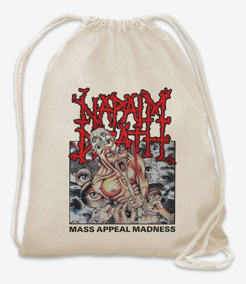 Mochila Napalm Death Mass Appeal Madness