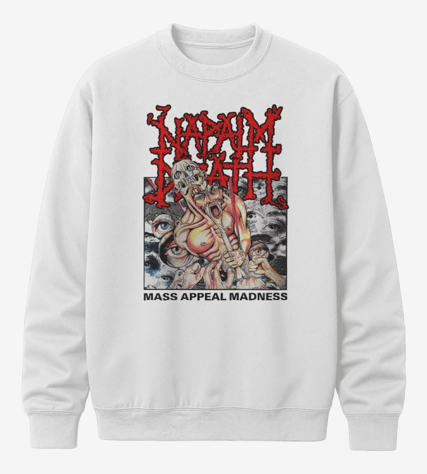 Poleron polo Napalm Death Mass Appeal Madness