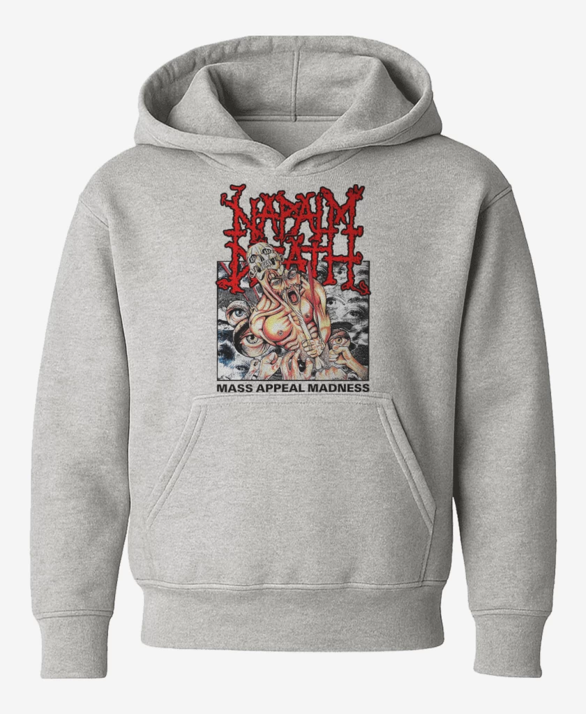 Poleron de niño Napalm Death Mass Appeal Madness