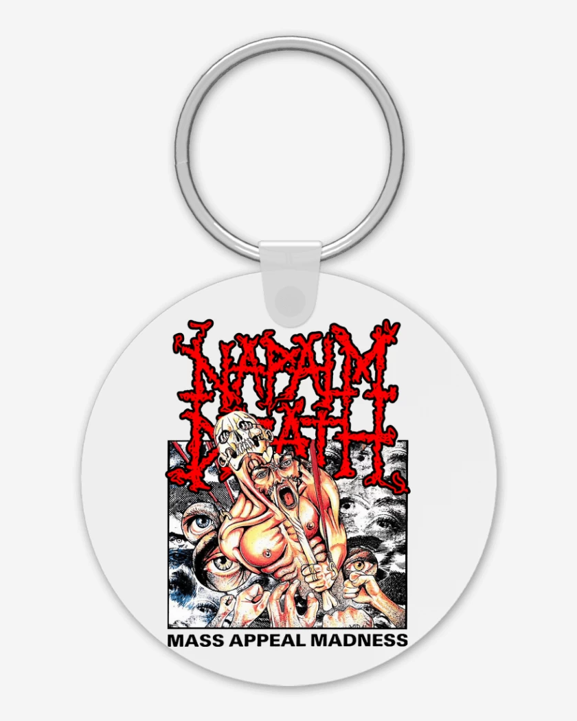 Llavero Napalm Death Mass Appeal Madness