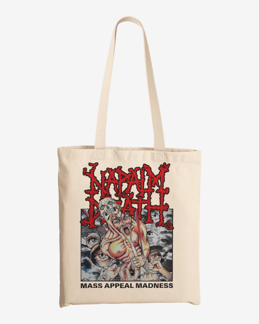 Totebag Napalm Death Mass Appeal Madness