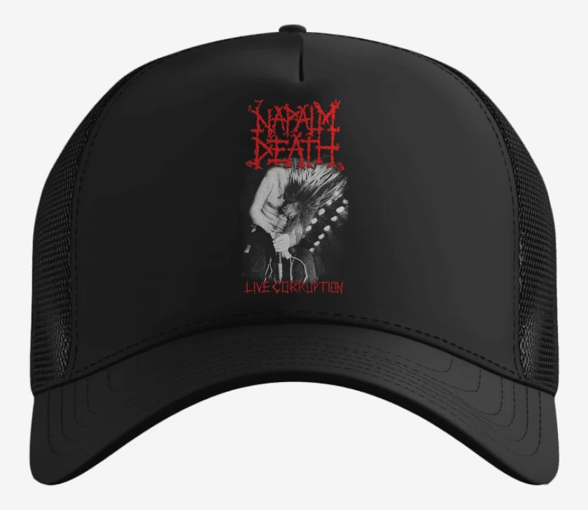 Gorro Napalm Death Live Corruption