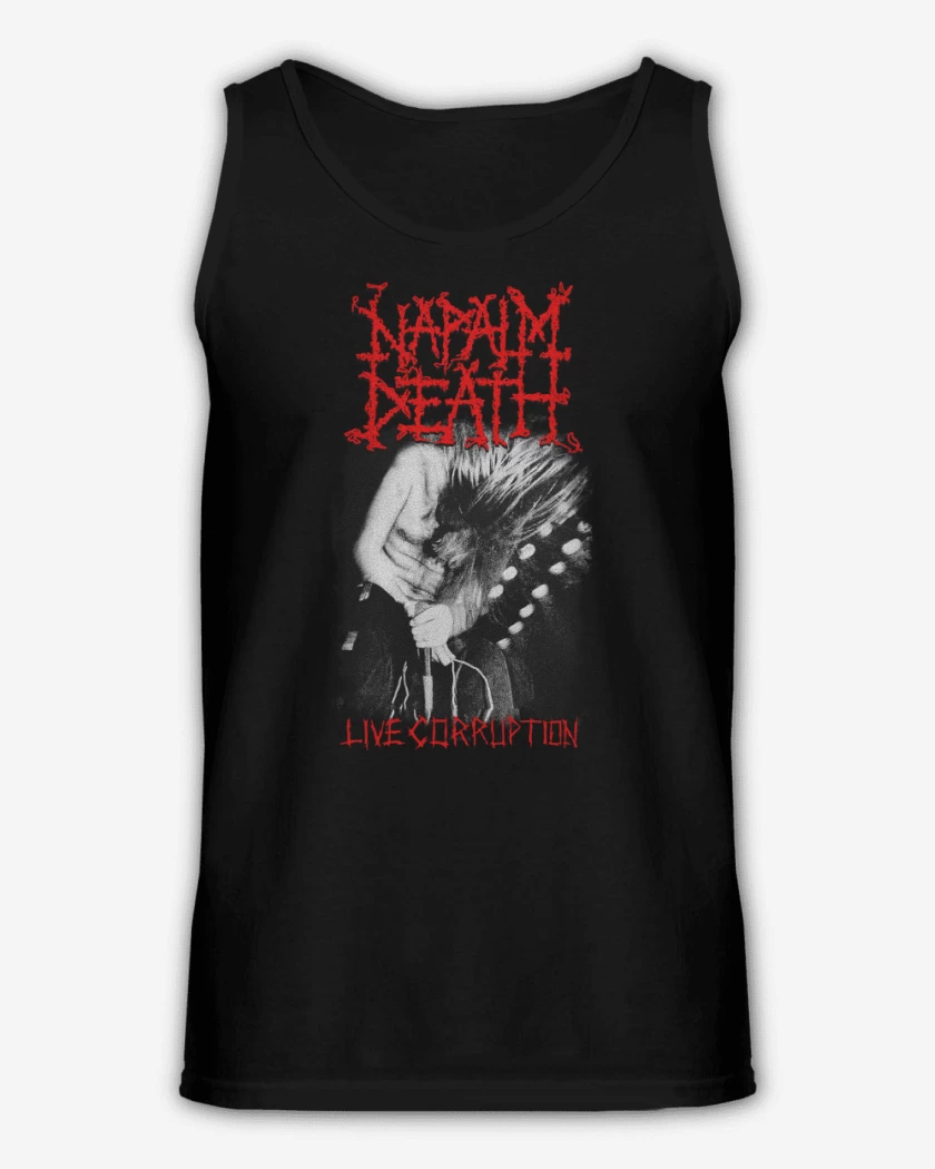 Sudadera Napalm Death Live Corruption
