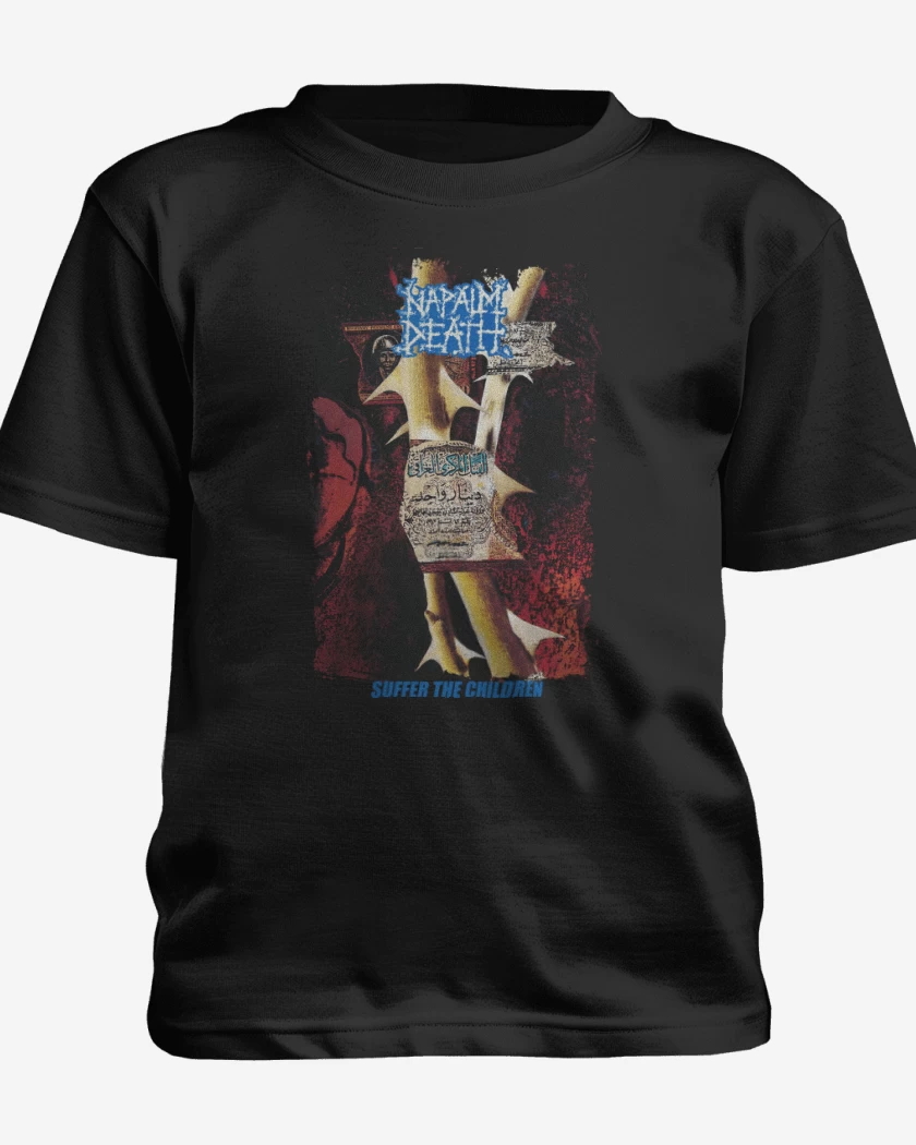 Polera de niño Napalm Death Suffer the Children