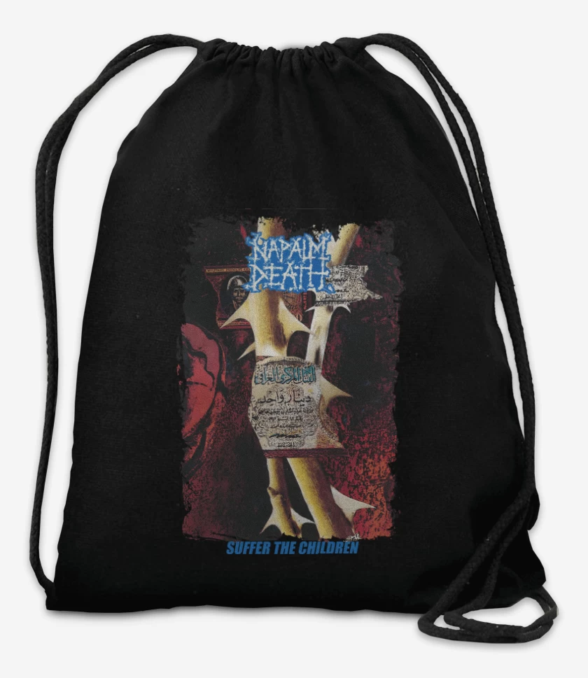 Mochila Napalm Death Suffer the Children