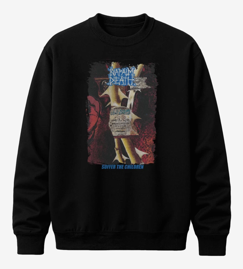 Poleron polo Napalm Death Suffer the Children