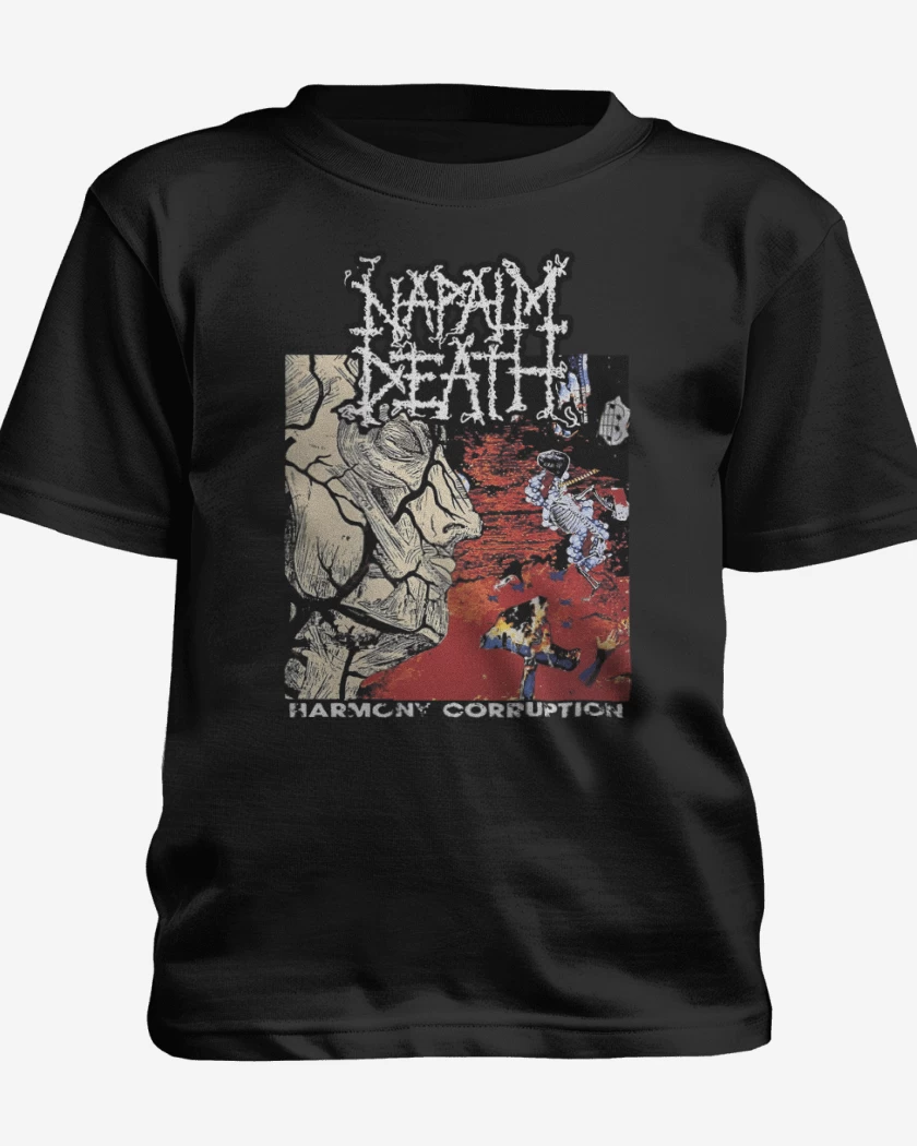 Polera de niño Napalm Death Harmony Corruption