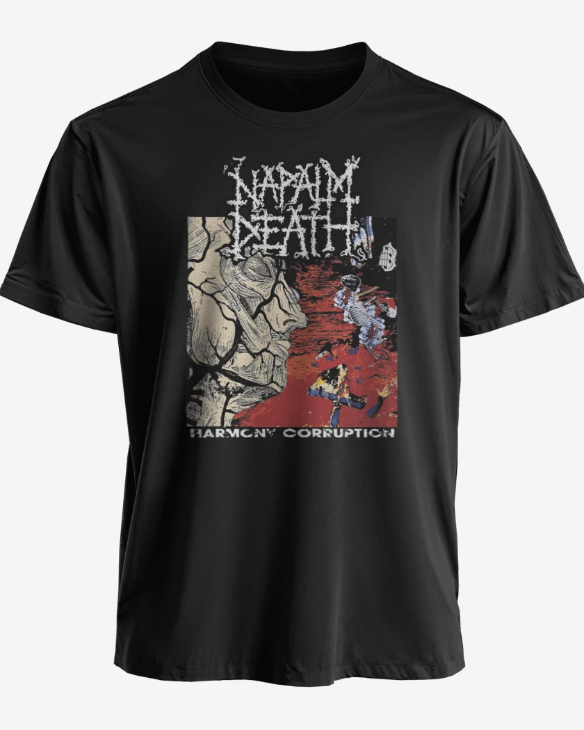 Polera Napalm Death Harmony Corruption