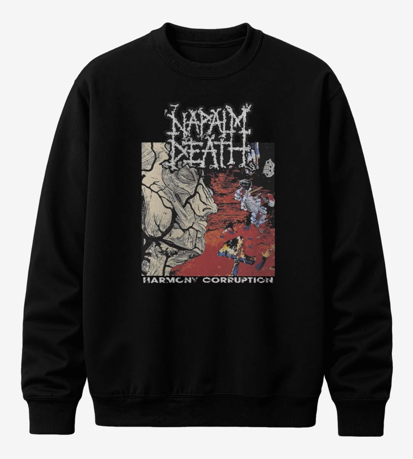 Poleron polo Napalm Death Harmony Corruption