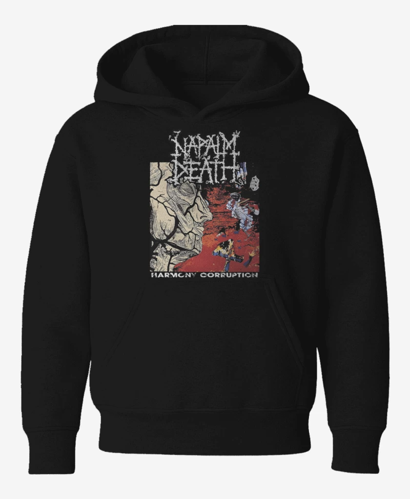 Poleron de niño Napalm Death Harmony Corruption