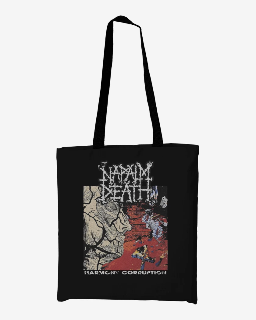 Totebag Napalm Death Harmony Corruption
