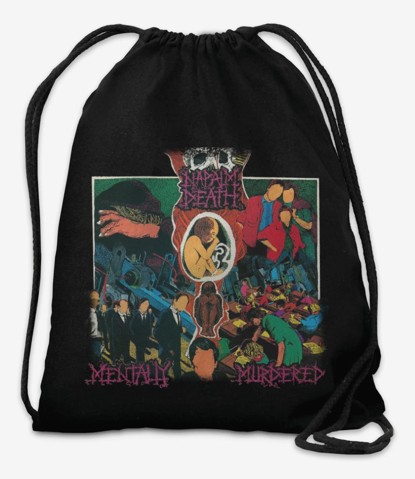 Mochila Napalm Death Mentally Murdered