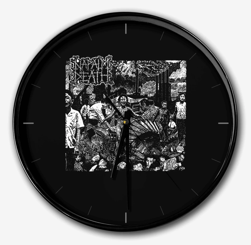 Reloj Negro de Napalm Death Live Ep