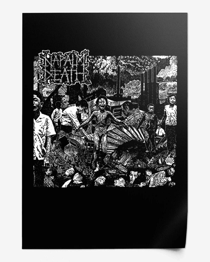 Print Napalm Death Live Ep