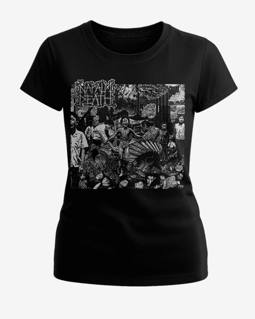 Polera de Mujer Negro de Napalm Death Live Ep