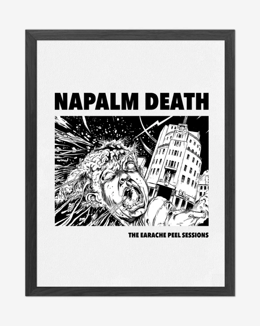 Cuadro decorativo Napalm Death Peel Sessions