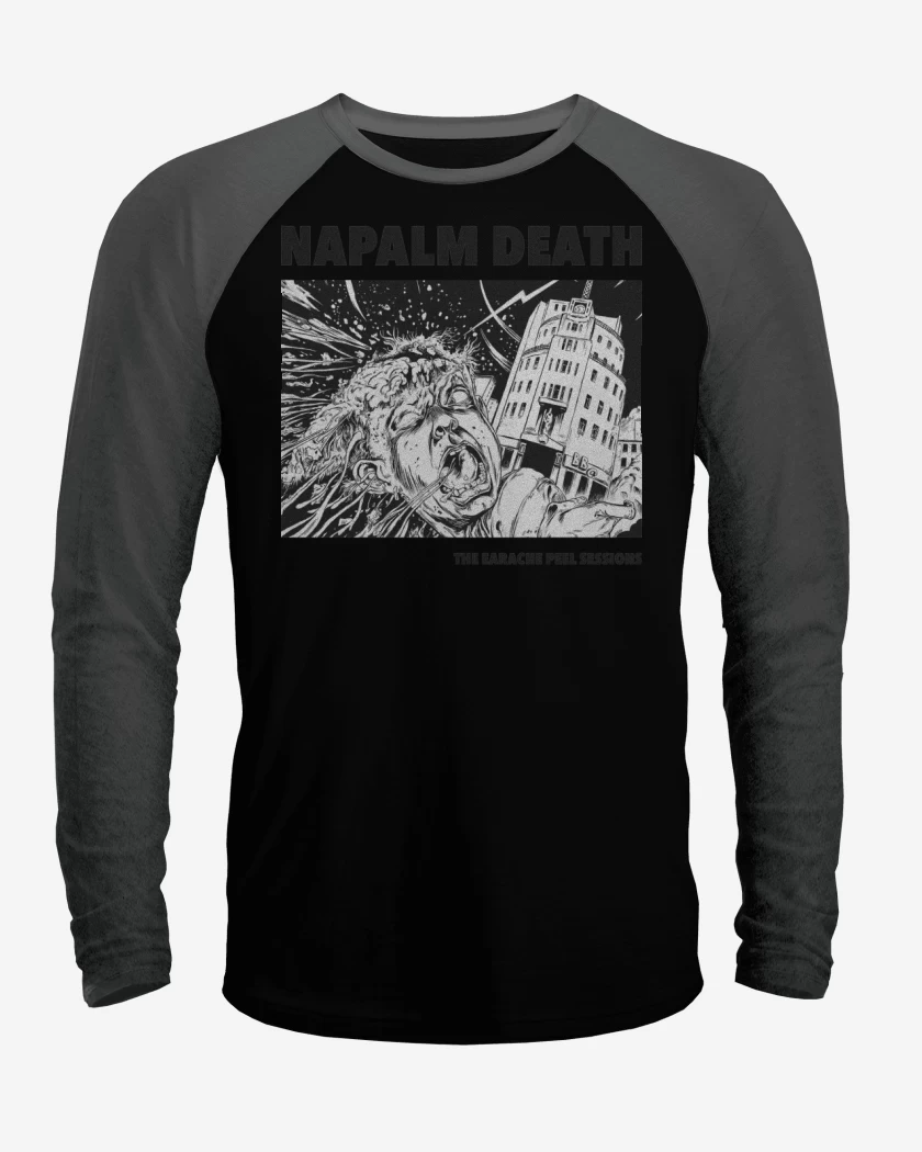 Polera Raglan Napalm Death Peel Sessions