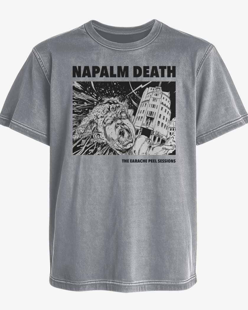 Polera desgastada Napalm Death Peel Sessions