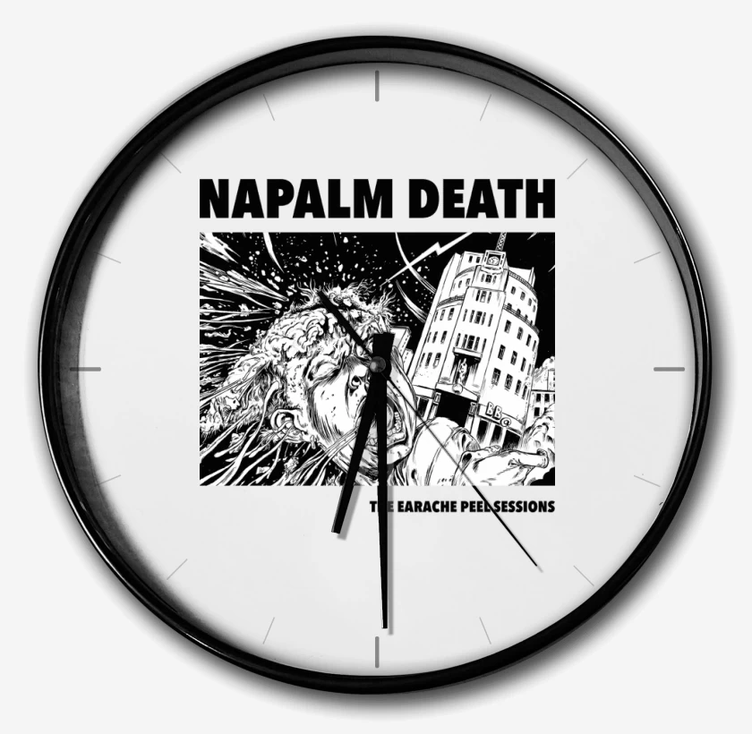 Reloj Blanco de Napalm Death Peel Sessions