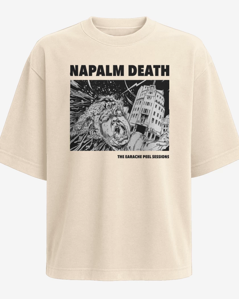 Polera Oversize Napalm Death Peel Sessions