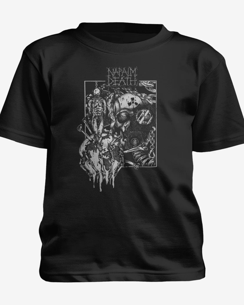 Polera de niño Napalm Death Corruption
